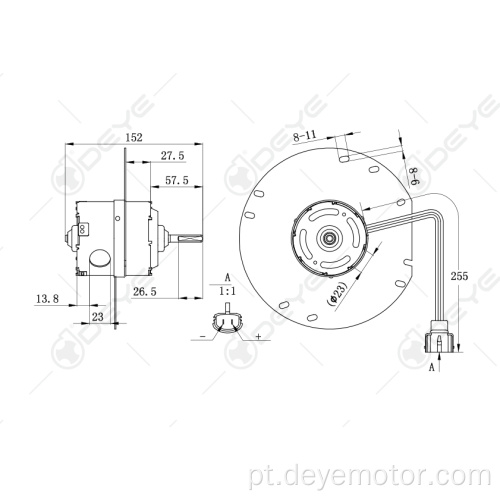 Motor ventilador de ventoinha para FORD TRUCK MAZDATRUCK EXPLORER